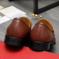 Cheap Salvatore Ferragamo Leather Shoes For Men #1380564 Replica Wholesale [$88.00 USD] [ITEM#1380564] on Replica Salvatore Ferragamo Leather Shoes