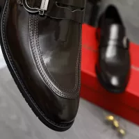 Cheap Salvatore Ferragamo Leather Shoes For Men #1380565 Replica Wholesale [$88.00 USD] [ITEM#1380565] on Replica Salvatore Ferragamo Leather Shoes