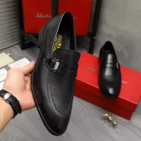 Cheap Salvatore Ferragamo Leather Shoes For Men #1380567 Replica Wholesale [$88.00 USD] [ITEM#1380567] on Replica Salvatore Ferragamo Leather Shoes