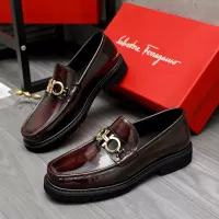Cheap Salvatore Ferragamo Leather Shoes For Men #1380568 Replica Wholesale [$96.00 USD] [ITEM#1380568] on Replica Salvatore Ferragamo Leather Shoes