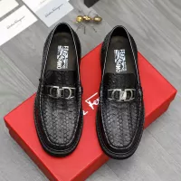 Cheap Salvatore Ferragamo Leather Shoes For Men #1380569 Replica Wholesale [$96.00 USD] [ITEM#1380569] on Replica Salvatore Ferragamo Leather Shoes