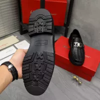 Cheap Salvatore Ferragamo Leather Shoes For Men #1380569 Replica Wholesale [$96.00 USD] [ITEM#1380569] on Replica Salvatore Ferragamo Leather Shoes