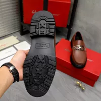 Cheap Salvatore Ferragamo Leather Shoes For Men #1380570 Replica Wholesale [$96.00 USD] [ITEM#1380570] on Replica Salvatore Ferragamo Leather Shoes