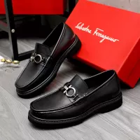 Cheap Salvatore Ferragamo Leather Shoes For Men #1380571 Replica Wholesale [$96.00 USD] [ITEM#1380571] on Replica Salvatore Ferragamo Leather Shoes