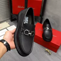 Cheap Salvatore Ferragamo Leather Shoes For Men #1380571 Replica Wholesale [$96.00 USD] [ITEM#1380571] on Replica Salvatore Ferragamo Leather Shoes