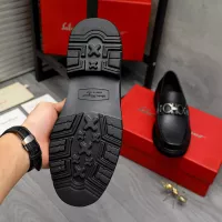 Cheap Salvatore Ferragamo Leather Shoes For Men #1380571 Replica Wholesale [$96.00 USD] [ITEM#1380571] on Replica Salvatore Ferragamo Leather Shoes