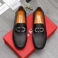 Cheap Salvatore Ferragamo Leather Shoes For Men #1380573 Replica Wholesale [$76.00 USD] [ITEM#1380573] on Replica Salvatore Ferragamo Leather Shoes