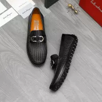 Cheap Salvatore Ferragamo Leather Shoes For Men #1380573 Replica Wholesale [$76.00 USD] [ITEM#1380573] on Replica Salvatore Ferragamo Leather Shoes