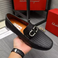 Cheap Salvatore Ferragamo Leather Shoes For Men #1380573 Replica Wholesale [$76.00 USD] [ITEM#1380573] on Replica Salvatore Ferragamo Leather Shoes