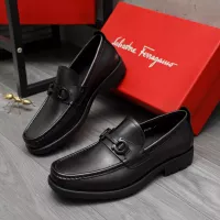 Cheap Salvatore Ferragamo Leather Shoes For Men #1380577 Replica Wholesale [$82.00 USD] [ITEM#1380577] on Replica Salvatore Ferragamo Leather Shoes