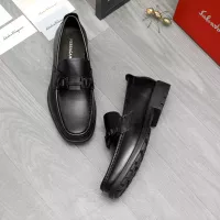Cheap Salvatore Ferragamo Leather Shoes For Men #1380577 Replica Wholesale [$82.00 USD] [ITEM#1380577] on Replica Salvatore Ferragamo Leather Shoes