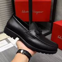 Cheap Salvatore Ferragamo Leather Shoes For Men #1380577 Replica Wholesale [$82.00 USD] [ITEM#1380577] on Replica Salvatore Ferragamo Leather Shoes