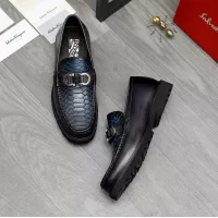 Cheap Salvatore Ferragamo Leather Shoes For Men #1380578 Replica Wholesale [$100.00 USD] [ITEM#1380578] on Replica Salvatore Ferragamo Leather Shoes