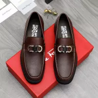 Cheap Salvatore Ferragamo Leather Shoes For Men #1380579 Replica Wholesale [$100.00 USD] [ITEM#1380579] on Replica Salvatore Ferragamo Leather Shoes
