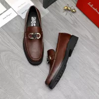 Cheap Salvatore Ferragamo Leather Shoes For Men #1380579 Replica Wholesale [$100.00 USD] [ITEM#1380579] on Replica Salvatore Ferragamo Leather Shoes
