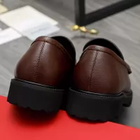 Cheap Salvatore Ferragamo Leather Shoes For Men #1380579 Replica Wholesale [$100.00 USD] [ITEM#1380579] on Replica Salvatore Ferragamo Leather Shoes