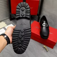 Cheap Salvatore Ferragamo Leather Shoes For Men #1380580 Replica Wholesale [$100.00 USD] [ITEM#1380580] on Replica Salvatore Ferragamo Leather Shoes