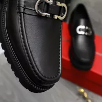 Cheap Salvatore Ferragamo Leather Shoes For Men #1380580 Replica Wholesale [$100.00 USD] [ITEM#1380580] on Replica Salvatore Ferragamo Leather Shoes