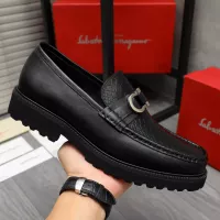 Cheap Salvatore Ferragamo Leather Shoes For Men #1380594 Replica Wholesale [$100.00 USD] [ITEM#1380594] on Replica Salvatore Ferragamo Leather Shoes