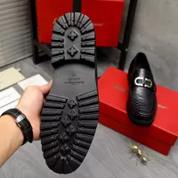 Cheap Salvatore Ferragamo Leather Shoes For Men #1380594 Replica Wholesale [$100.00 USD] [ITEM#1380594] on Replica Salvatore Ferragamo Leather Shoes