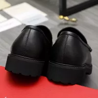 Cheap Salvatore Ferragamo Leather Shoes For Men #1380594 Replica Wholesale [$100.00 USD] [ITEM#1380594] on Replica Salvatore Ferragamo Leather Shoes