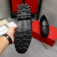 Cheap Salvatore Ferragamo Leather Shoes For Men #1380595 Replica Wholesale [$100.00 USD] [ITEM#1380595] on Replica Salvatore Ferragamo Leather Shoes