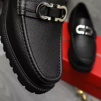 Cheap Salvatore Ferragamo Leather Shoes For Men #1380595 Replica Wholesale [$100.00 USD] [ITEM#1380595] on Replica Salvatore Ferragamo Leather Shoes