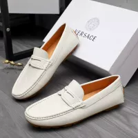 Cheap Versace Leather Shoes For Men #1380601 Replica Wholesale [$76.00 USD] [ITEM#1380601] on Replica Versace Leather Shoes