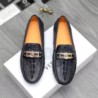 Cheap Versace Leather Shoes For Men #1380605 Replica Wholesale [$76.00 USD] [ITEM#1380605] on Replica Versace Leather Shoes