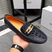 Cheap Versace Leather Shoes For Men #1380605 Replica Wholesale [$76.00 USD] [ITEM#1380605] on Replica Versace Leather Shoes