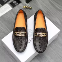 Cheap Versace Leather Shoes For Men #1380606 Replica Wholesale [$76.00 USD] [ITEM#1380606] on Replica Versace Leather Shoes