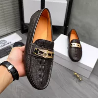 Cheap Versace Leather Shoes For Men #1380606 Replica Wholesale [$76.00 USD] [ITEM#1380606] on Replica Versace Leather Shoes