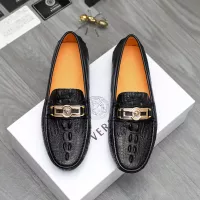 Cheap Versace Leather Shoes For Men #1380607 Replica Wholesale [$76.00 USD] [ITEM#1380607] on Replica Versace Leather Shoes