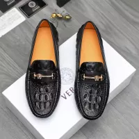 Cheap Versace Leather Shoes For Men #1380608 Replica Wholesale [$76.00 USD] [ITEM#1380608] on Replica Versace Leather Shoes