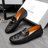 Cheap Versace Leather Shoes For Men #1380608 Replica Wholesale [$76.00 USD] [ITEM#1380608] on Replica Versace Leather Shoes