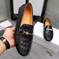 Cheap Versace Leather Shoes For Men #1380608 Replica Wholesale [$76.00 USD] [ITEM#1380608] on Replica Versace Leather Shoes