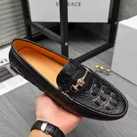 Cheap Versace Leather Shoes For Men #1380608 Replica Wholesale [$76.00 USD] [ITEM#1380608] on Replica Versace Leather Shoes