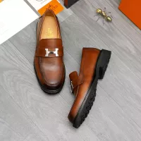Cheap Hermes Leather Shoes For Men #1380632 Replica Wholesale [$85.00 USD] [ITEM#1380632] on Replica Hermes Leather Shoes