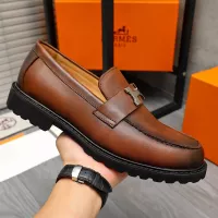 Cheap Hermes Leather Shoes For Men #1380632 Replica Wholesale [$85.00 USD] [ITEM#1380632] on Replica Hermes Leather Shoes