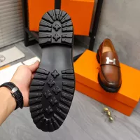 Cheap Hermes Leather Shoes For Men #1380632 Replica Wholesale [$85.00 USD] [ITEM#1380632] on Replica Hermes Leather Shoes