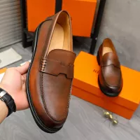 Cheap Hermes Leather Shoes For Men #1380636 Replica Wholesale [$85.00 USD] [ITEM#1380636] on Replica Hermes Leather Shoes