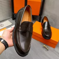 Cheap Hermes Leather Shoes For Men #1380637 Replica Wholesale [$85.00 USD] [ITEM#1380637] on Replica Hermes Leather Shoes