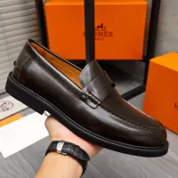 Cheap Hermes Leather Shoes For Men #1380637 Replica Wholesale [$85.00 USD] [ITEM#1380637] on Replica Hermes Leather Shoes