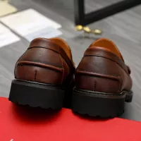 Cheap Salvatore Ferragamo Leather Shoes For Men #1380640 Replica Wholesale [$85.00 USD] [ITEM#1380640] on Replica Salvatore Ferragamo Leather Shoes