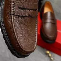 Cheap Salvatore Ferragamo Leather Shoes For Men #1380641 Replica Wholesale [$85.00 USD] [ITEM#1380641] on Replica Salvatore Ferragamo Leather Shoes