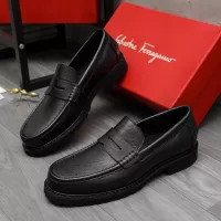 Cheap Salvatore Ferragamo Leather Shoes For Men #1380642 Replica Wholesale [$85.00 USD] [ITEM#1380642] on Replica Salvatore Ferragamo Leather Shoes