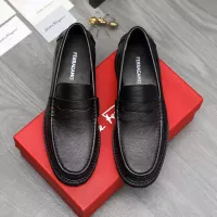 Cheap Salvatore Ferragamo Leather Shoes For Men #1380642 Replica Wholesale [$85.00 USD] [ITEM#1380642] on Replica Salvatore Ferragamo Leather Shoes