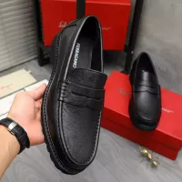 Cheap Salvatore Ferragamo Leather Shoes For Men #1380642 Replica Wholesale [$85.00 USD] [ITEM#1380642] on Replica Salvatore Ferragamo Leather Shoes