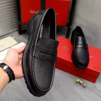 Cheap Salvatore Ferragamo Leather Shoes For Men #1380646 Replica Wholesale [$85.00 USD] [ITEM#1380646] on Replica Salvatore Ferragamo Leather Shoes