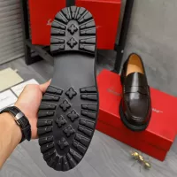 Cheap Salvatore Ferragamo Leather Shoes For Men #1380653 Replica Wholesale [$85.00 USD] [ITEM#1380653] on Replica Salvatore Ferragamo Leather Shoes